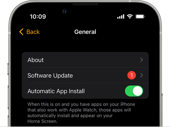 Updating Apple Watch Steps